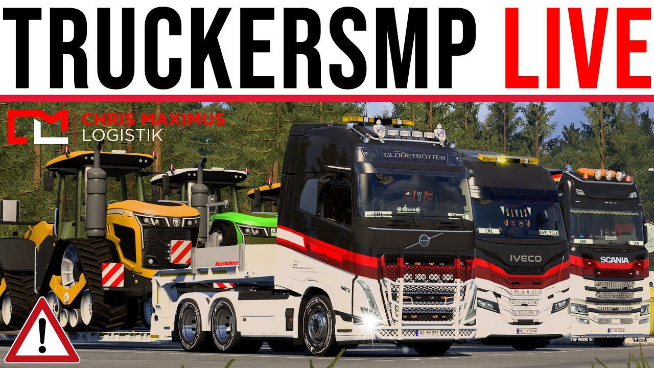 ETS2 TruckersMP [SIM1] Farm Machinery CONVOY I SonntagsTour 🔴 LIVE [2966] EURO TRUCK SIMULATOR 2