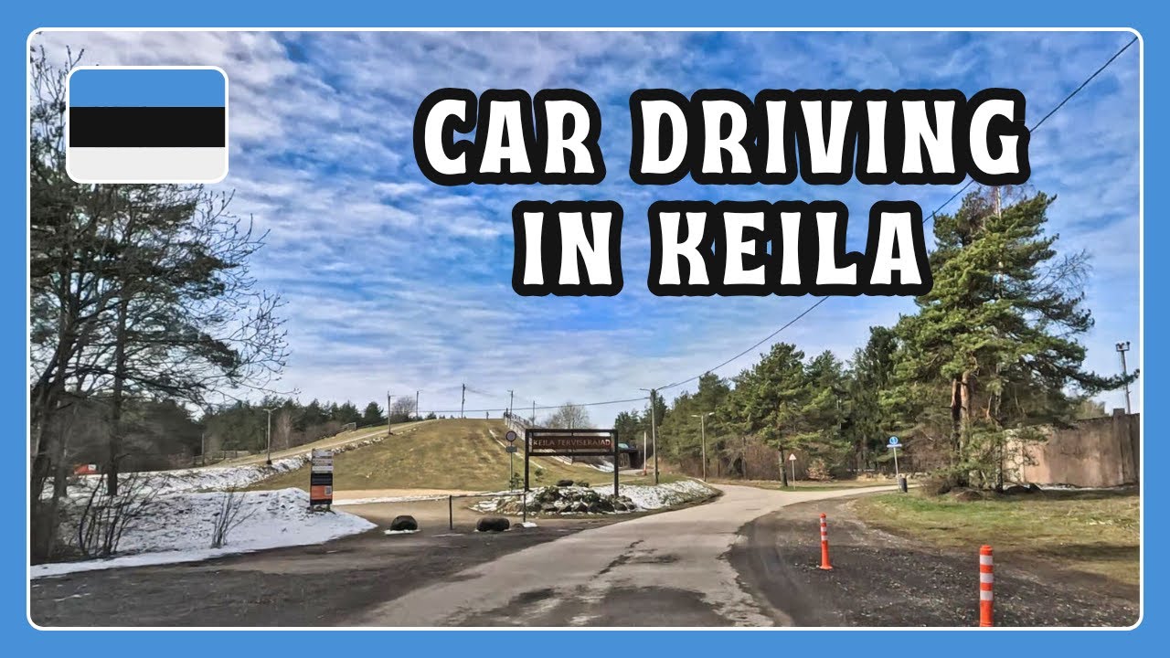 Поездка на машине в Кейла, Эстония 🚗 🇪🇪