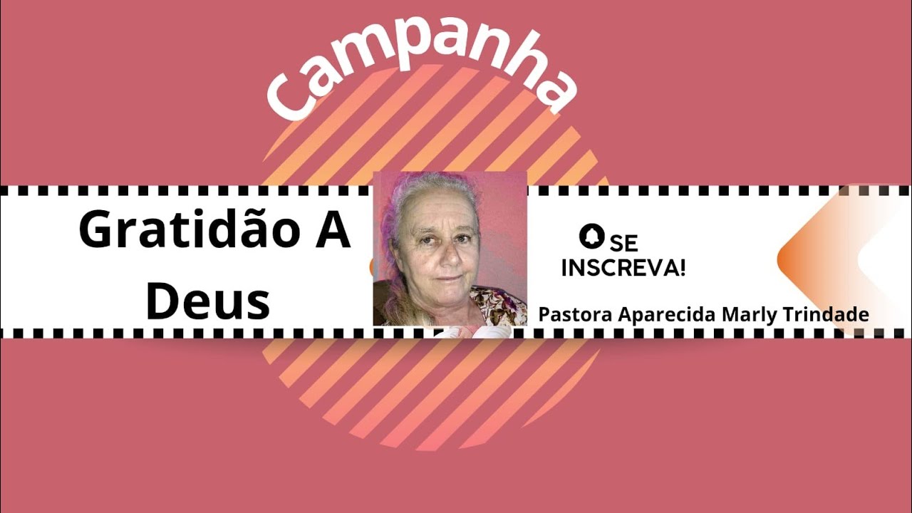 Aparecida Trindade está ao vivo! Gratidão a Deus.