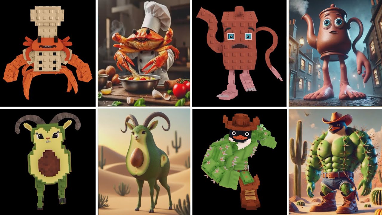 Italian Brainrot vs ROBLOX: Steal Animals Brainrot