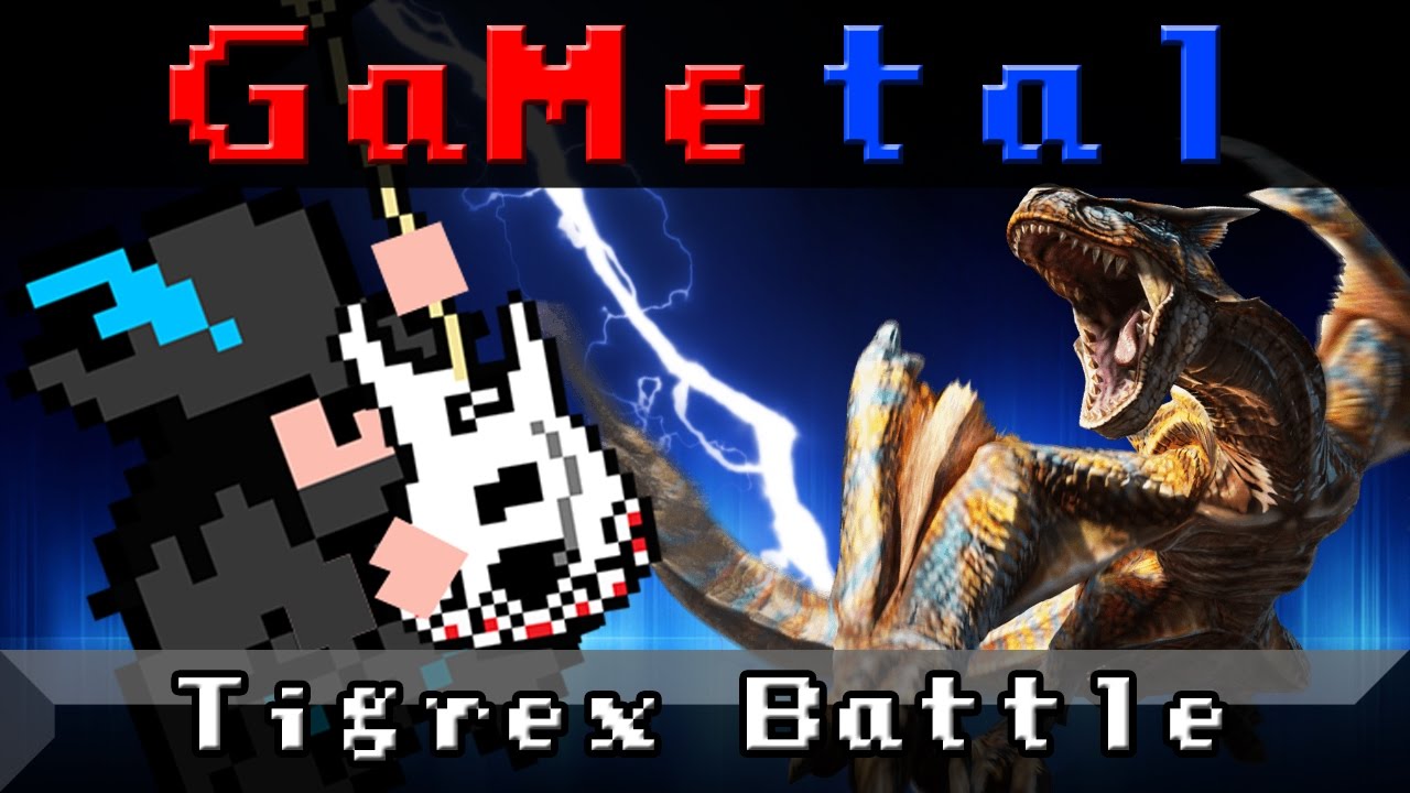 Tigrex Battle (Monster Hunter Freedom 2) - GaMetal Remix