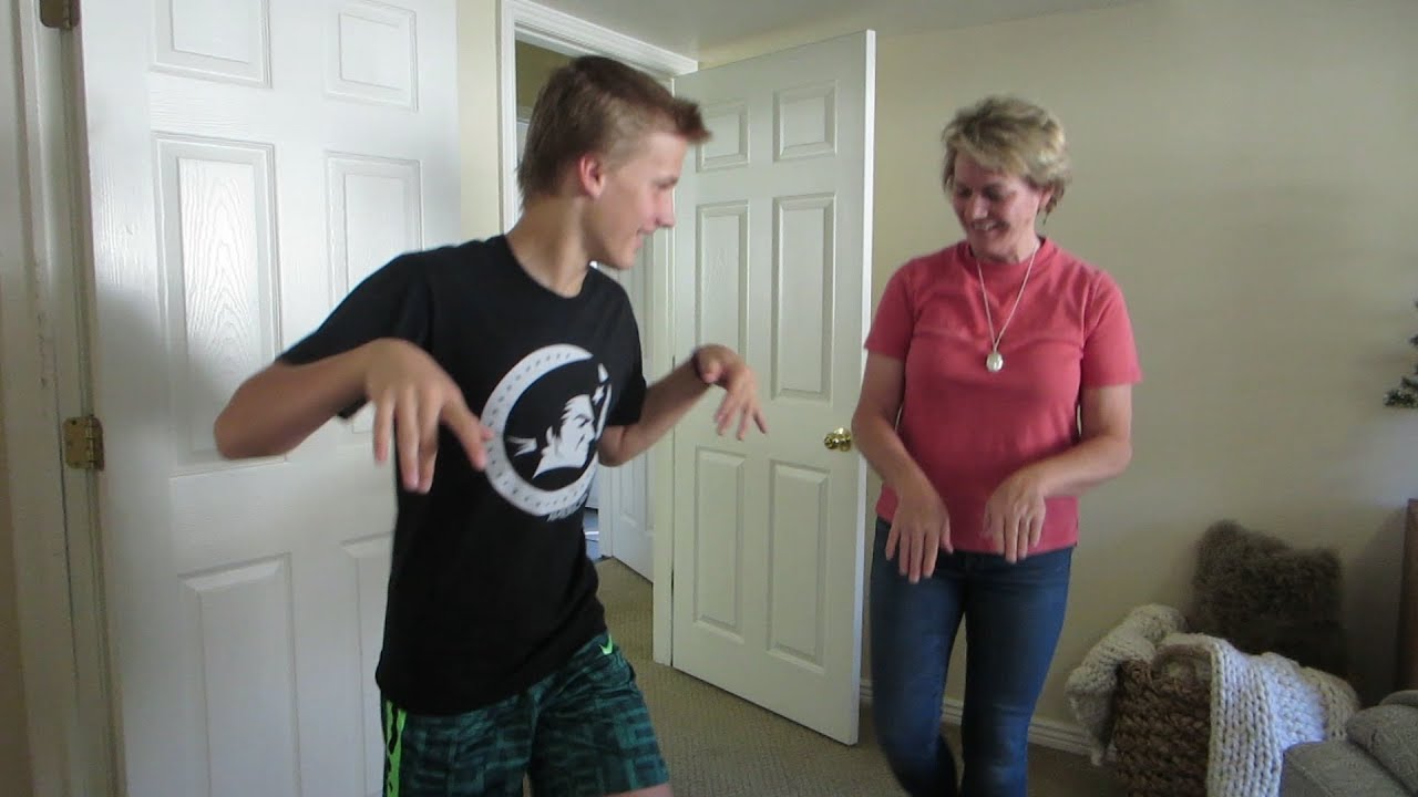 Grandkids Teach Fortnite Dance