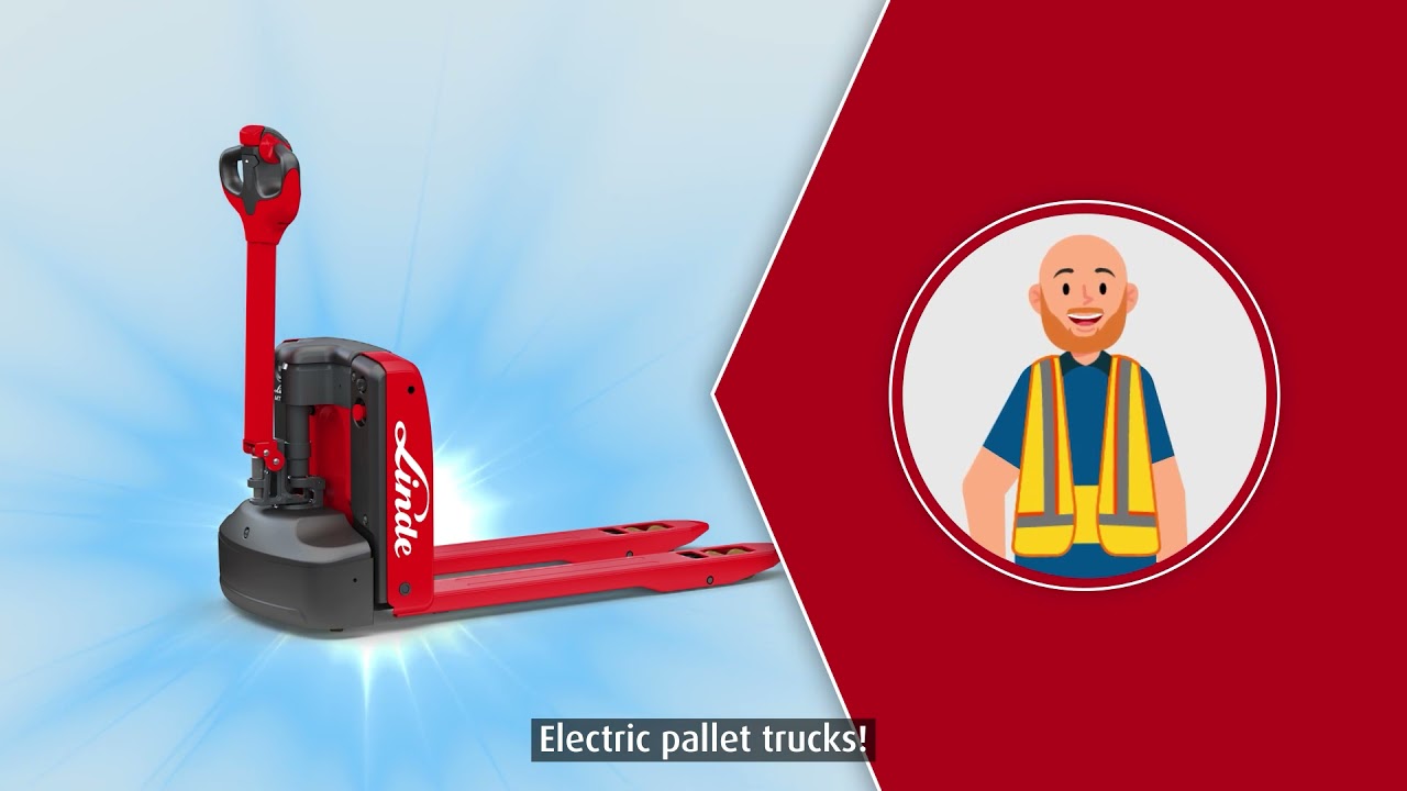 Switch from manual to electric pallet trucks | Forklift Safety | Linde Material Handling