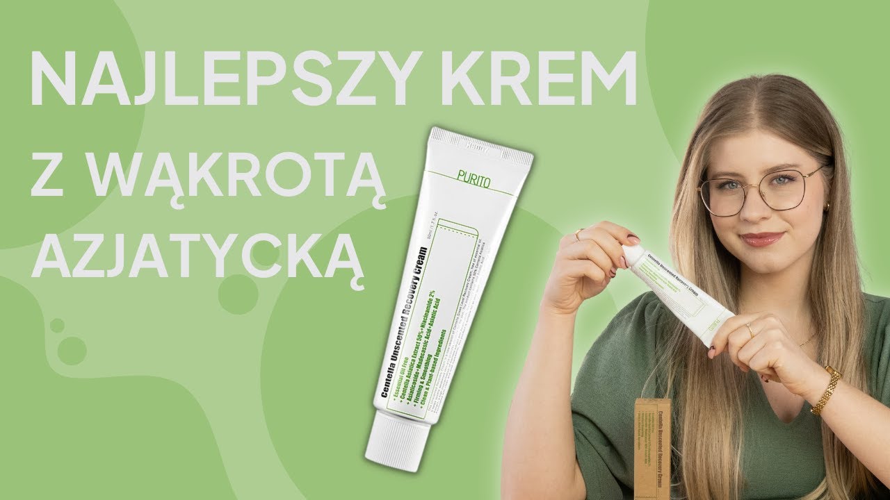 Najlepszy krem regenerujący z wąkrotą azjatycką 🤔 💚PURITO Unscented Recovery Cream💚
