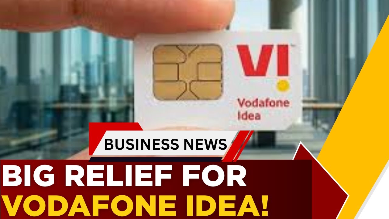 Lifeline For Vodafone Idea: Govt Announces AGR Relief & Payment Moratorium | Business News | ET Now