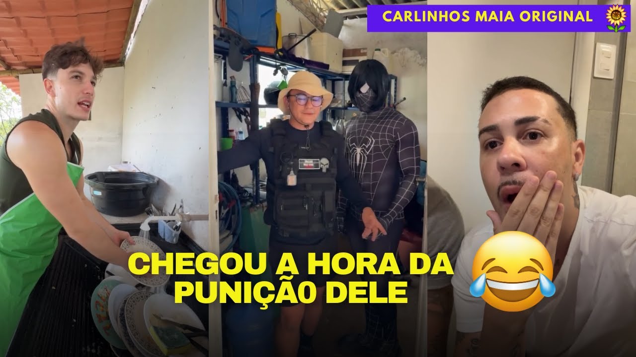 AS EMPREGADAS VÃO SE VING4R DELE 😂😂 | CARLINHOS MAIA 🌻