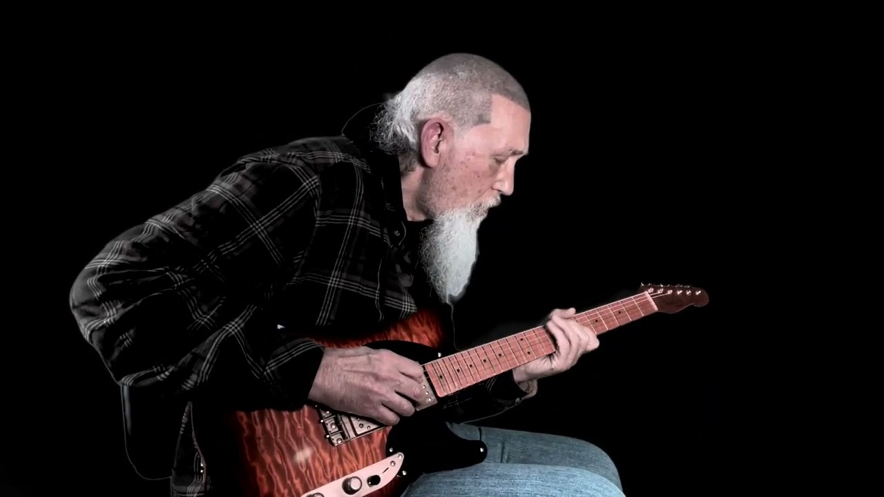 Slow Blues in A7 — All 5 Shapes in One Connected Solo