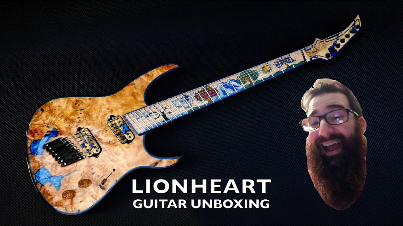 Lionheart Guitar Unboxing (7 String Balkatora)