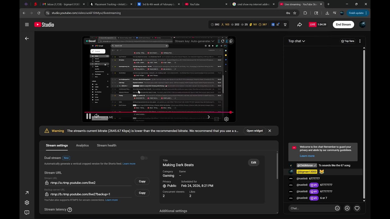 Making Dark Beats
