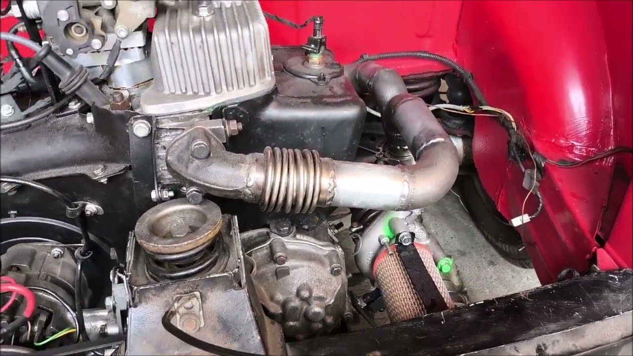 Fiat 126p 650 Turbo EFI #28 first start new setup (rusEFI)