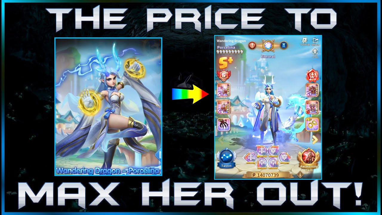 How much does Porcelina cost to max out?!