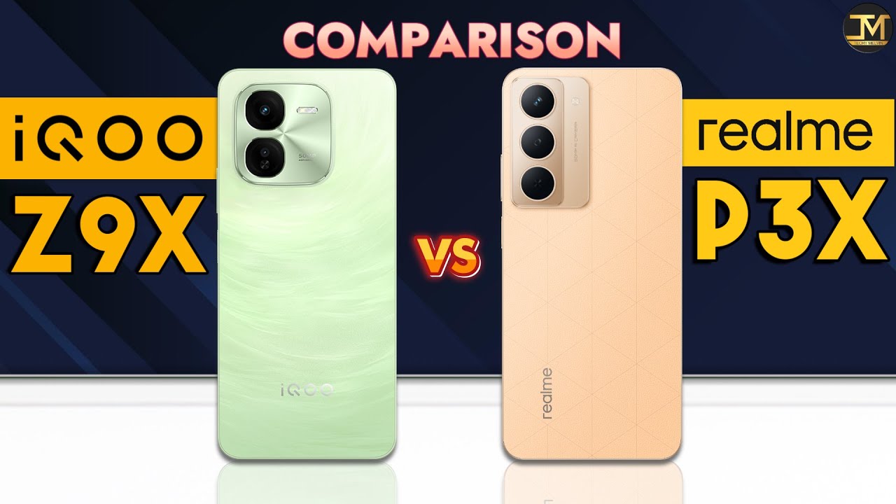 realme P3x vs iQOO Z9x : Which Phone is Best❓🤔