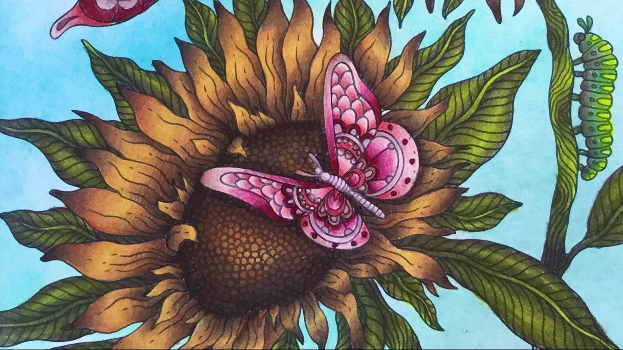 SOMMARNATT - SUMMERNIGHTS by Hanna Karlzon - color tutorial - prismacolor pencils