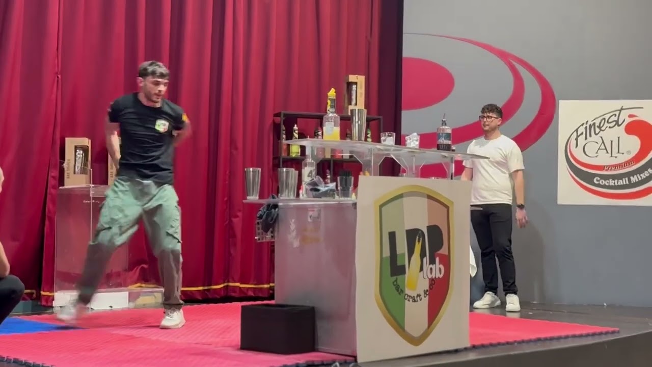 LDP lab flaircompetition : Andrea Brunetti #flairbartender