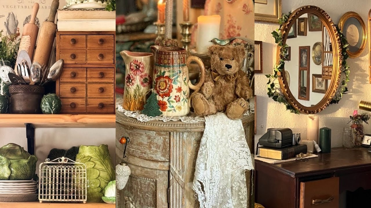Vintage Farmhouse Spring Decor: A Touch of Rustic Charm! | Antique Farmhouse Decor