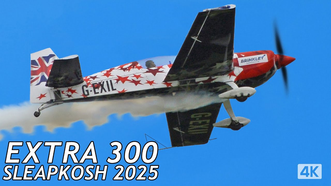 Extra 300 Unlimited Aerobatics Display &ndash; SleapKosh 2025