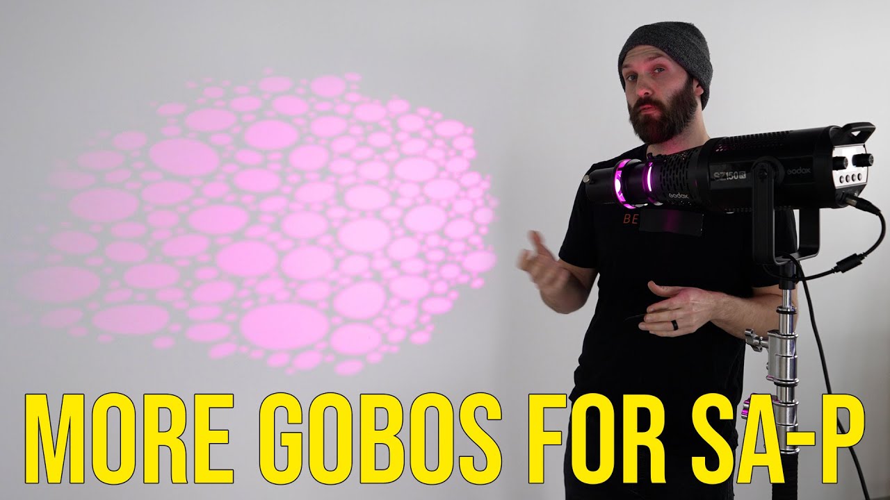 More Gobo Options for Godox SA-P Optical Projection Snoot