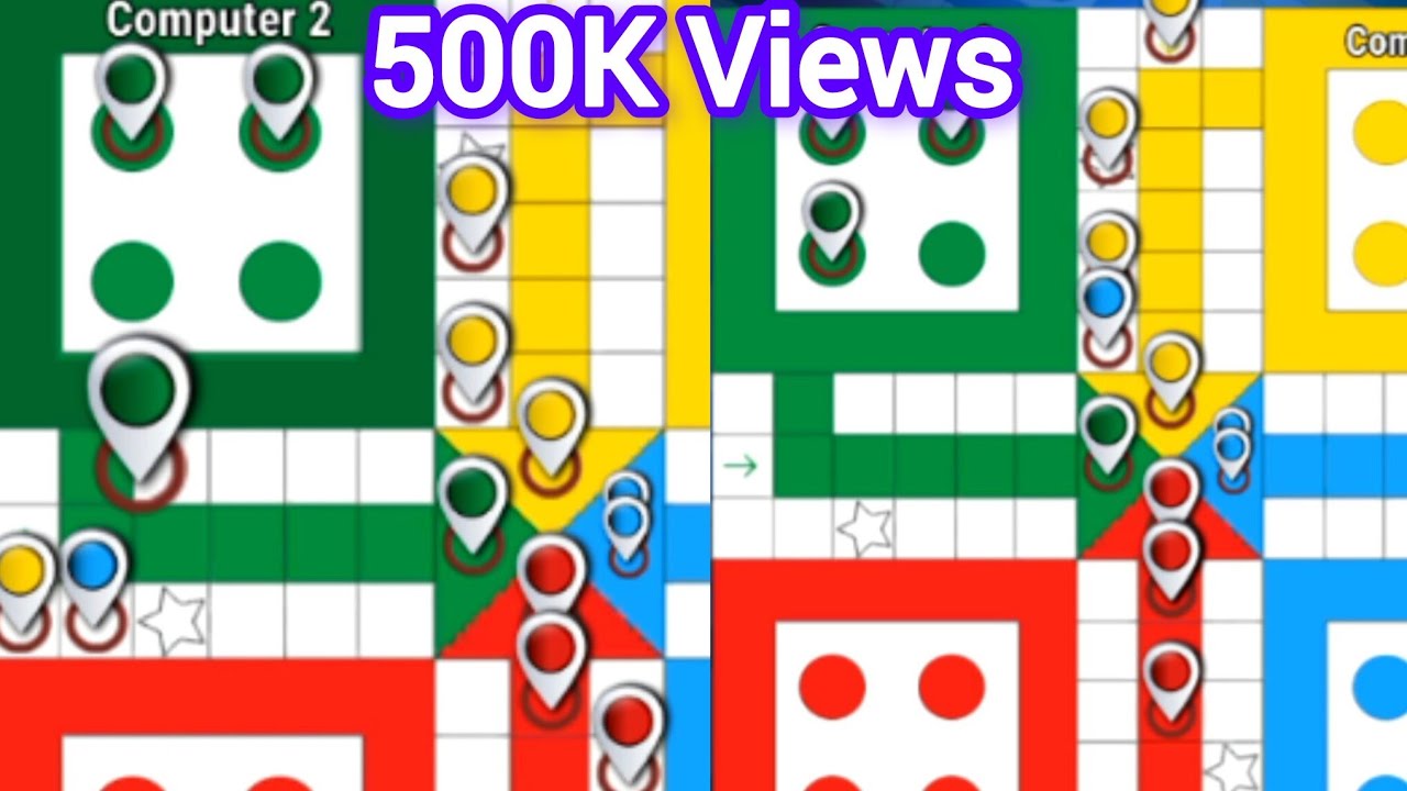Crazy Ludo Match 🔥 Computer Ko Hara Diya | Ludo King Gameplay #ludoking 