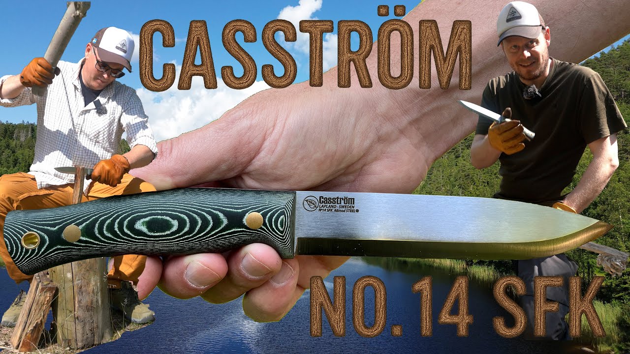 Casström No. 14 SFK – Premium Swedish Bushcraft Knife Field Test