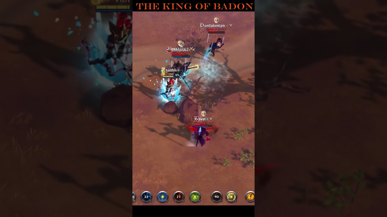 4 red zone GANKERS vs solo Bow of Badon END GAME player | Albion Online pvp