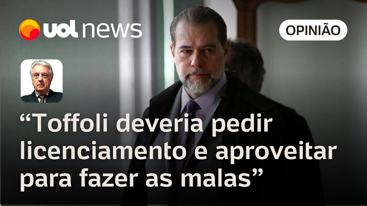 Maierovitch: Toffoli confirma que estava impedido no caso Master, deveria se licenciar e fazer malas