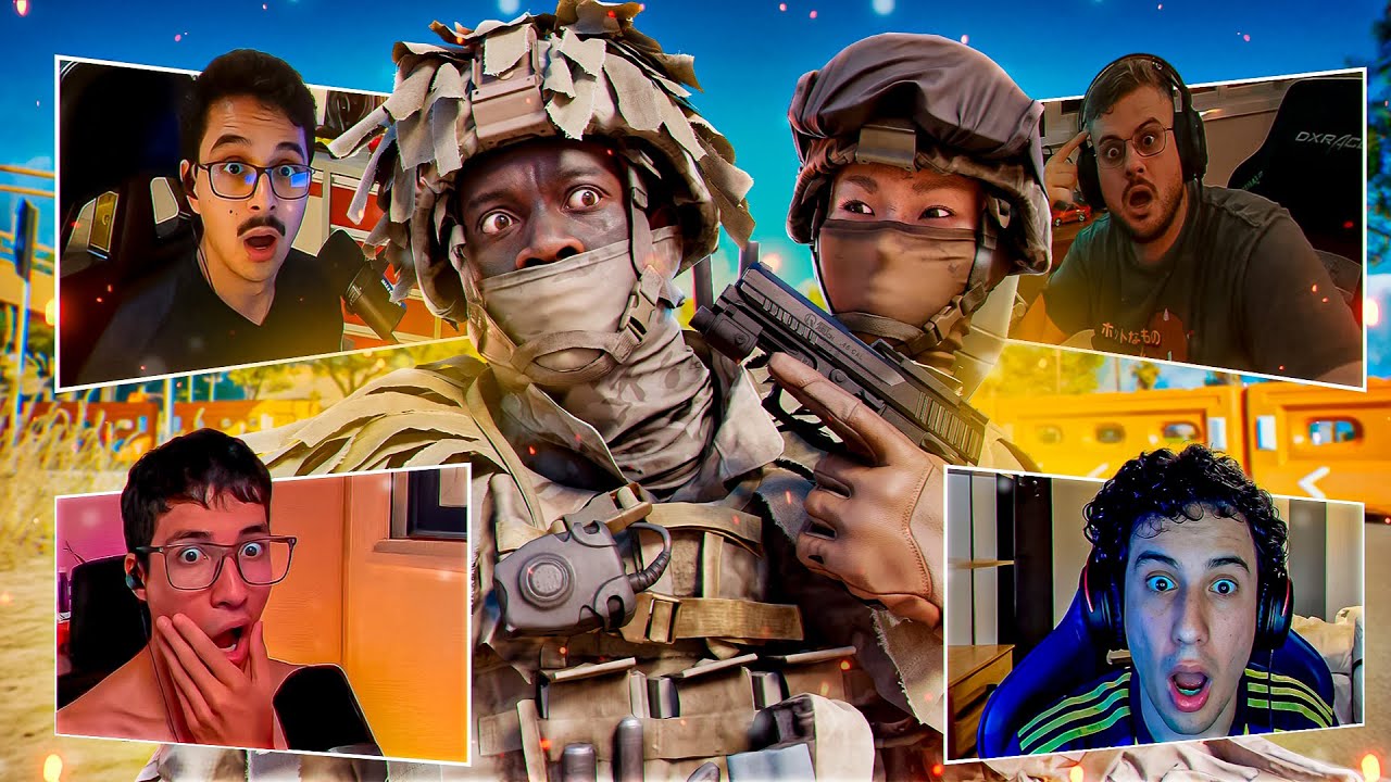 MATANDO STREAMERS no BF6 REDSEC