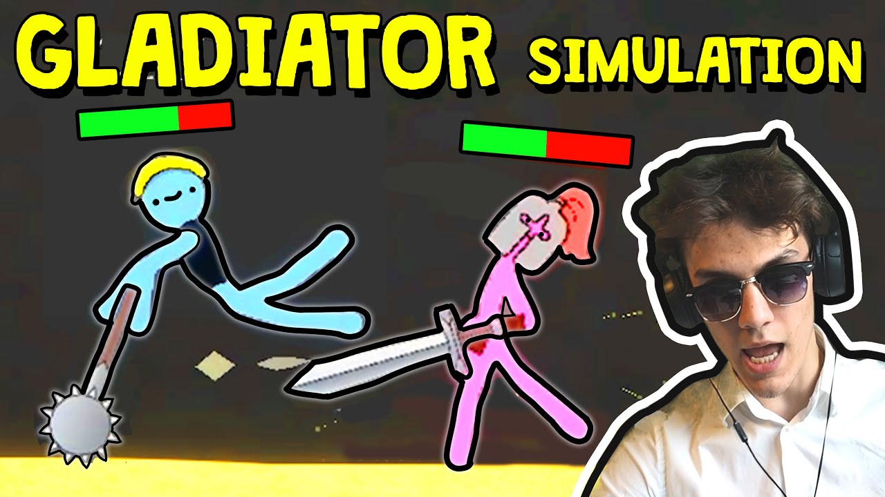 I Made a GLADIATOR Simulation Game!