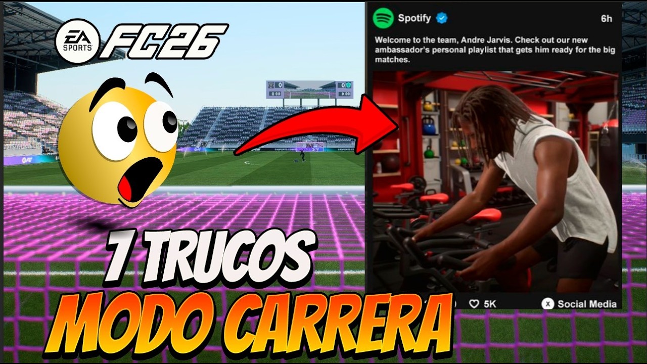 7 Trucos para Dominar el Modo Carrera en FC 26