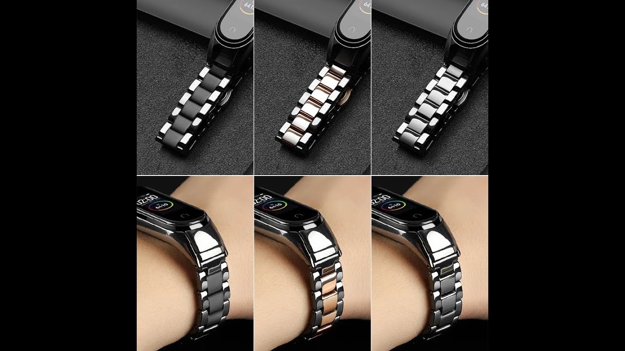 استعراض سوار شاومي بند 4 mi smart band 4