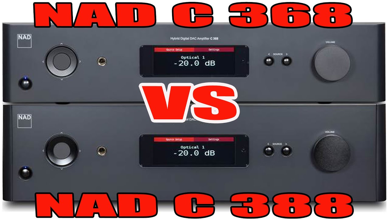 Битва звуков!!! NAD C 388 (150 Вт) против NAD C 368 (80 Вт) с колонками KEF LS50 Meta.