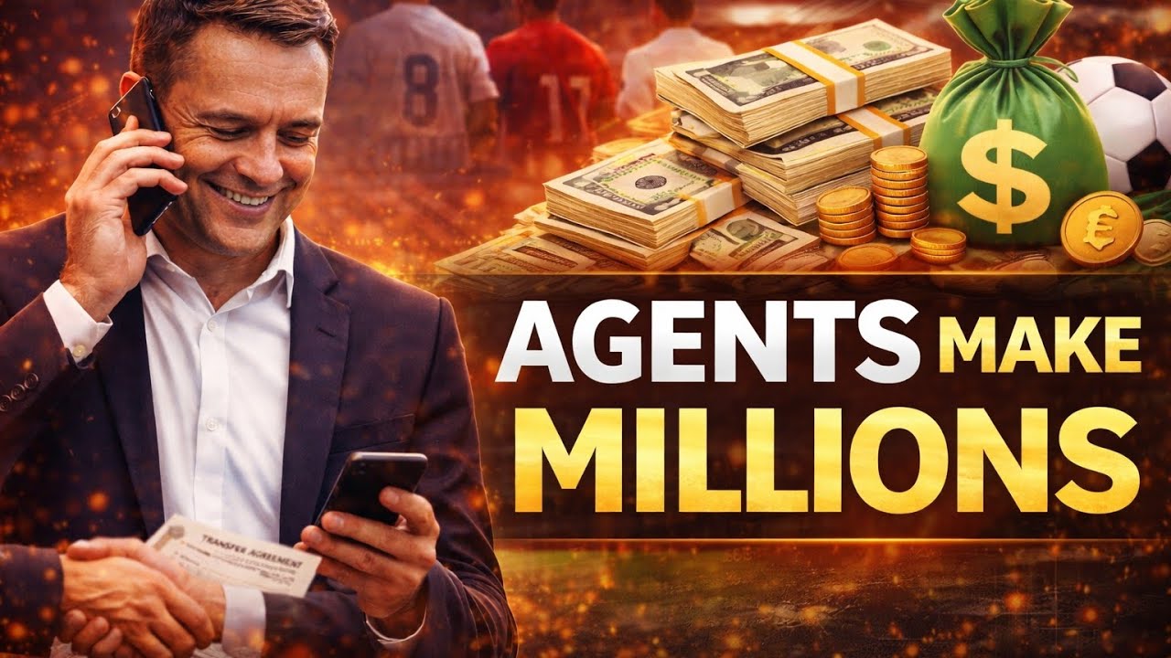 How Football Agents Make MILLIONS From One Transfer Window 💰⚽
