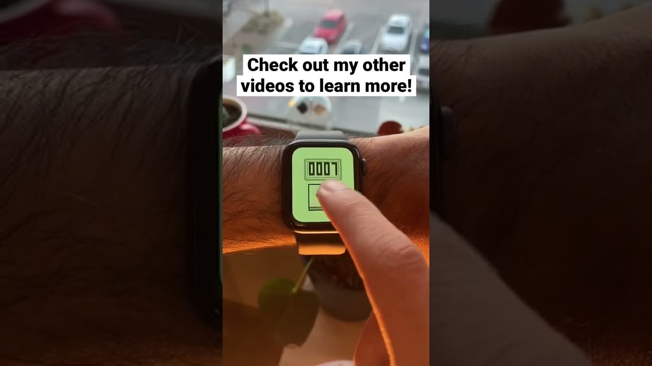 Real-Life Pokétch on the Apple Watch!