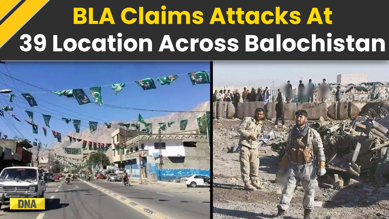 Pakistan News: BLA Claims Responsibility For 39 Coordinated Attacks In Balochistan