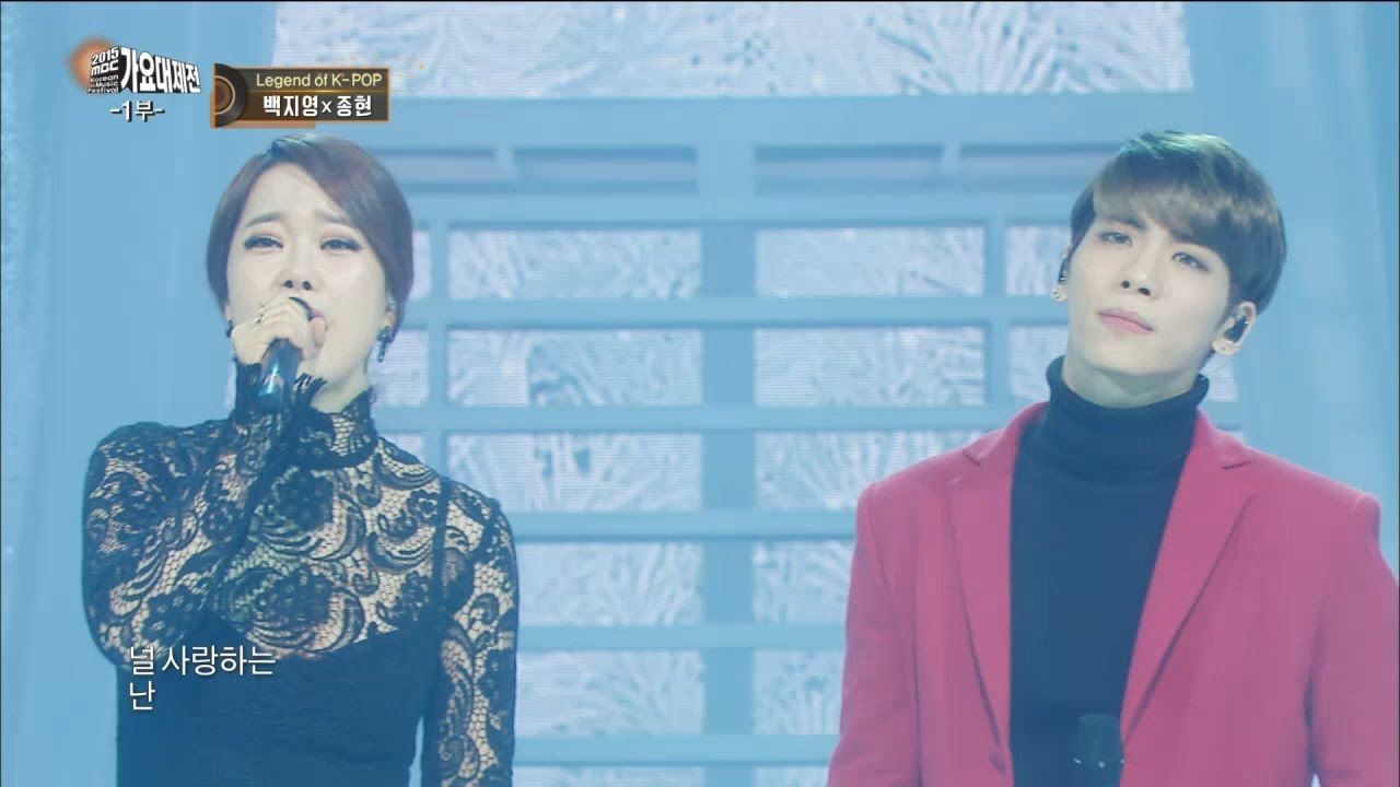 【TVPP】 Jonghyun(SHINee),Baek JiYoung – The Woman , 종현(샤이니),백지영 - 그 여자 @2015 KMF