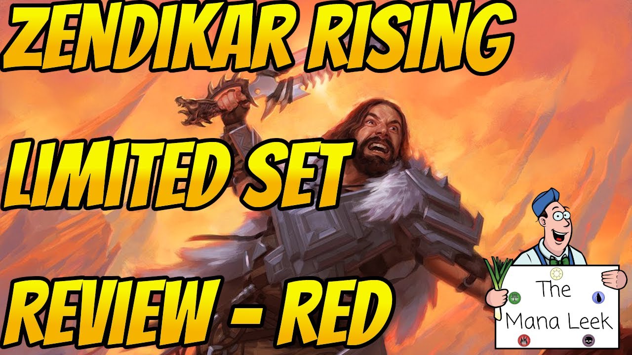 Zendikar Rising Limited Set Review - Red