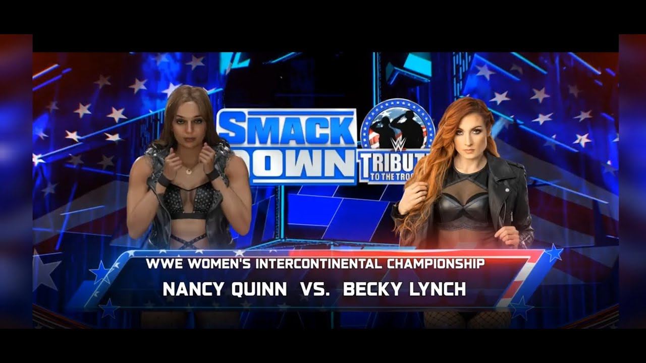 NANCY QUINN ENDS BECKY – BLOODLINE RULES TITLE MASSACRE (Part 2 Revenge!) #wwe2k25
