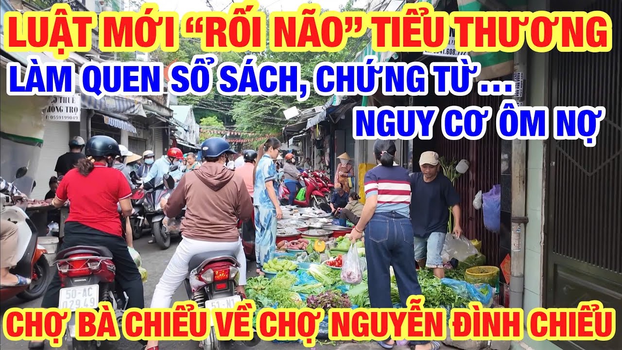 RỒI XONG TIỂU THƯƠNG THAN “RỐI NÃO” VỚI KÊ KHAI NGUY CƠ ÔM NỢ I CHỢ BÀ CHIỂU ĐẦU NĂM