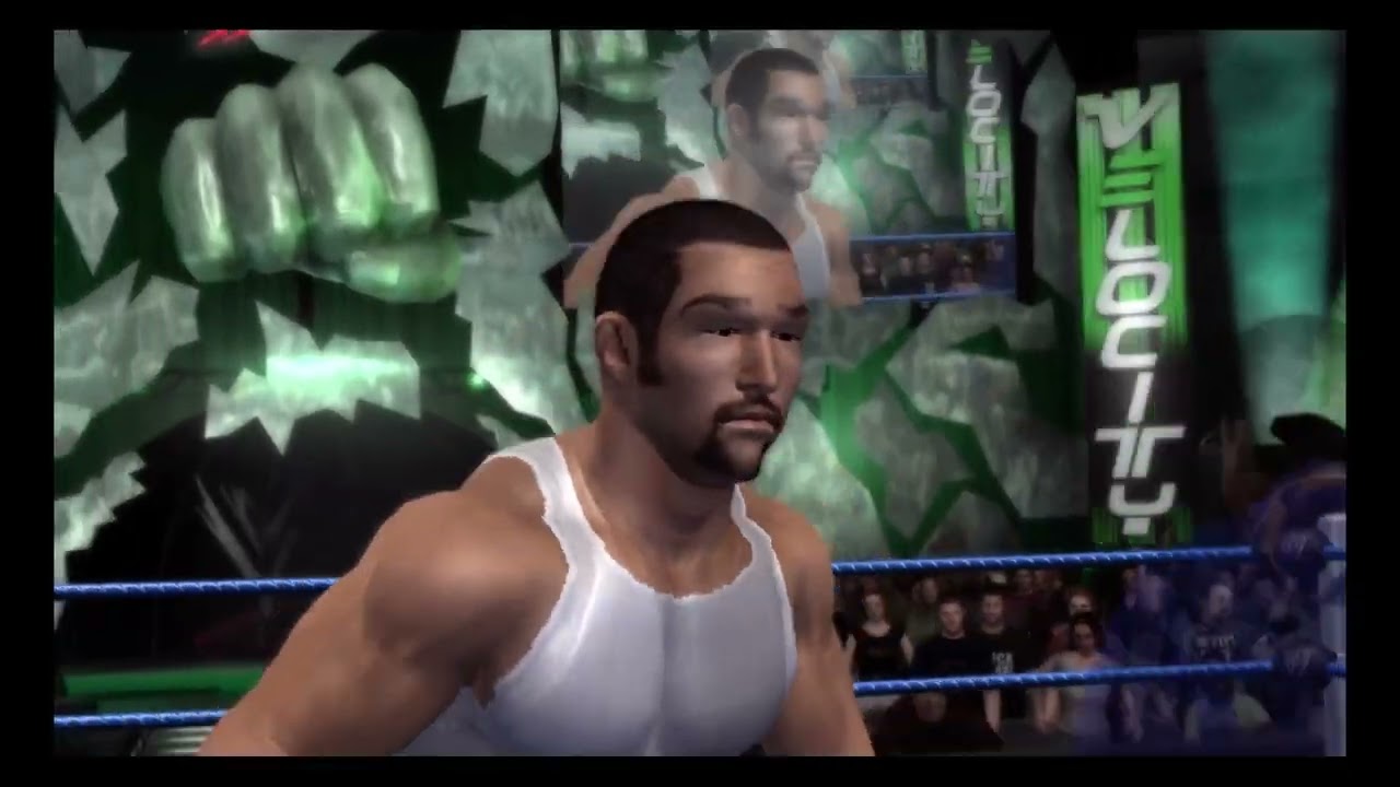 WWE Smackdown! Vs Raw 2007 Xbox 360 Jimmy Wang Yang CAW Texture Bake Showcase