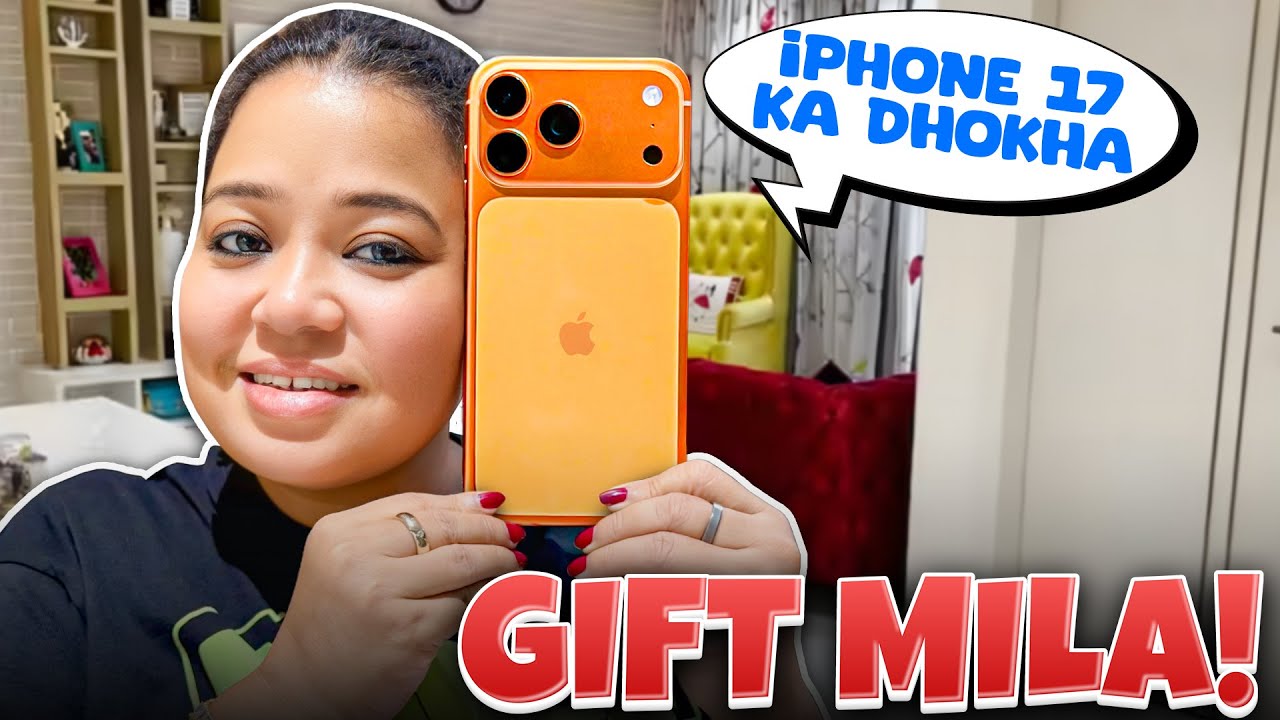 Gift Mein Mila iPhone 17 Pro 😍 | Bharti Singh | Harssh Limbachiyaa | Golla