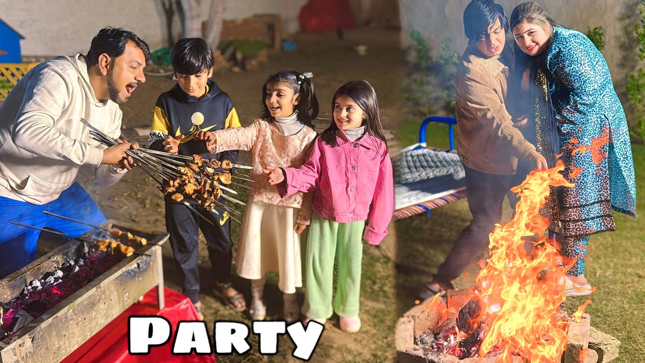 Party Krta Howa Mami Ko Agg Lag Gahi 😱