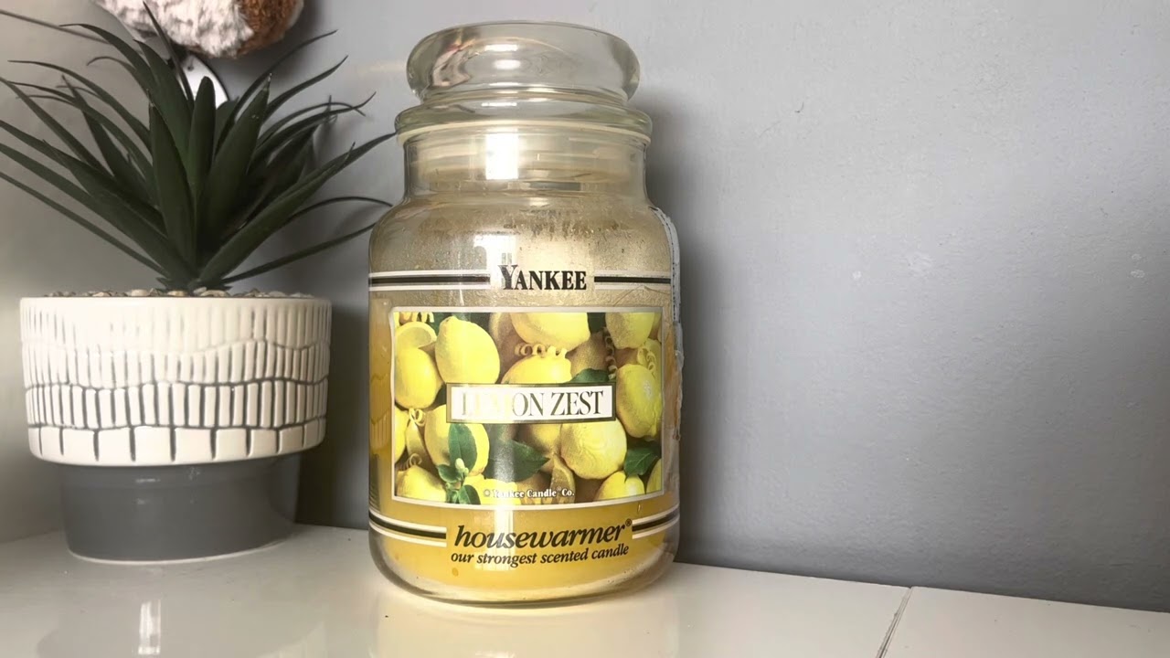 RARE Yankee Candle Review: Lemon Zest