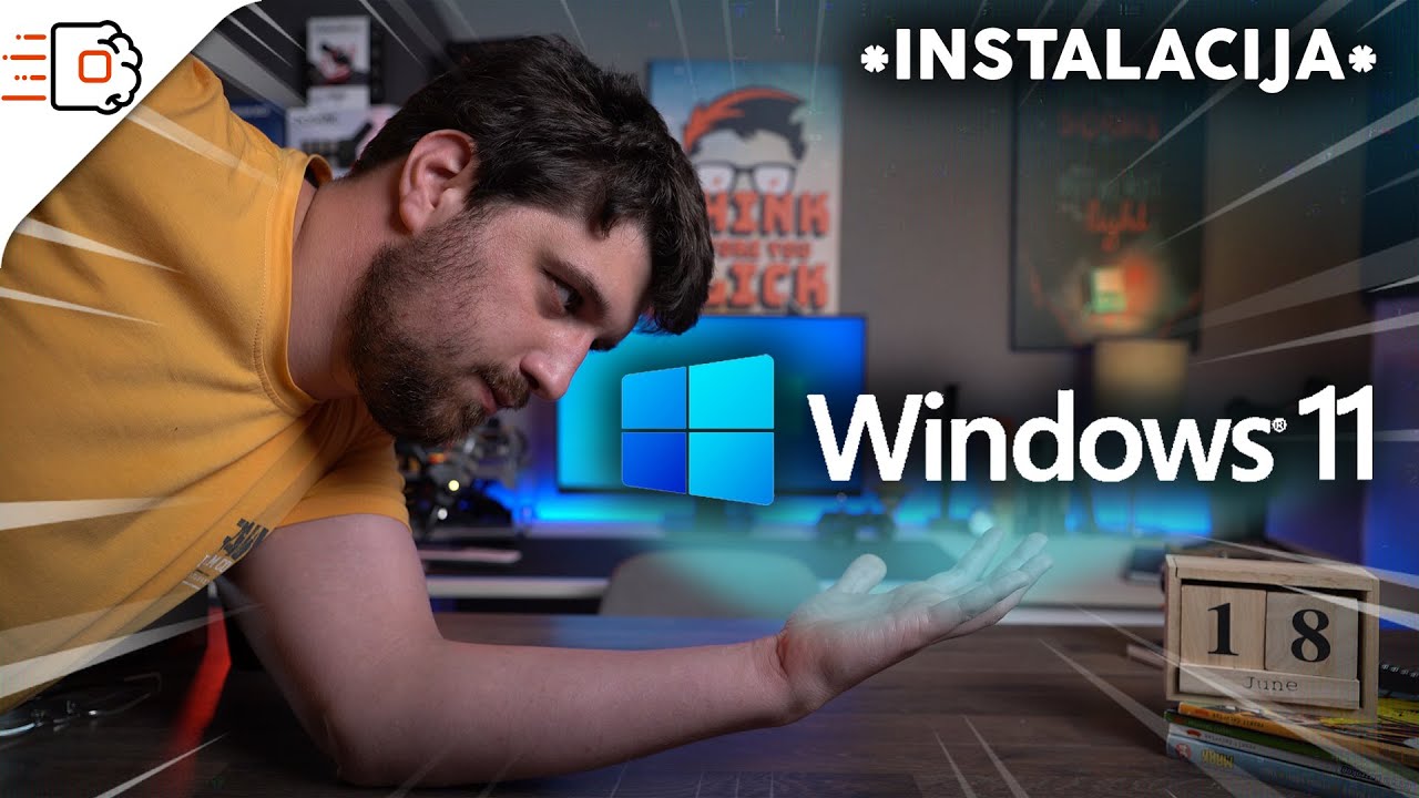 KAKO INSTALIRATI NOVI WINDOWS 11!