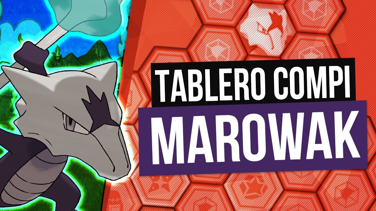 🔴 TABLERO COMPI de KIAWE y MAROWAK 🔵 Pokemon Masters EX