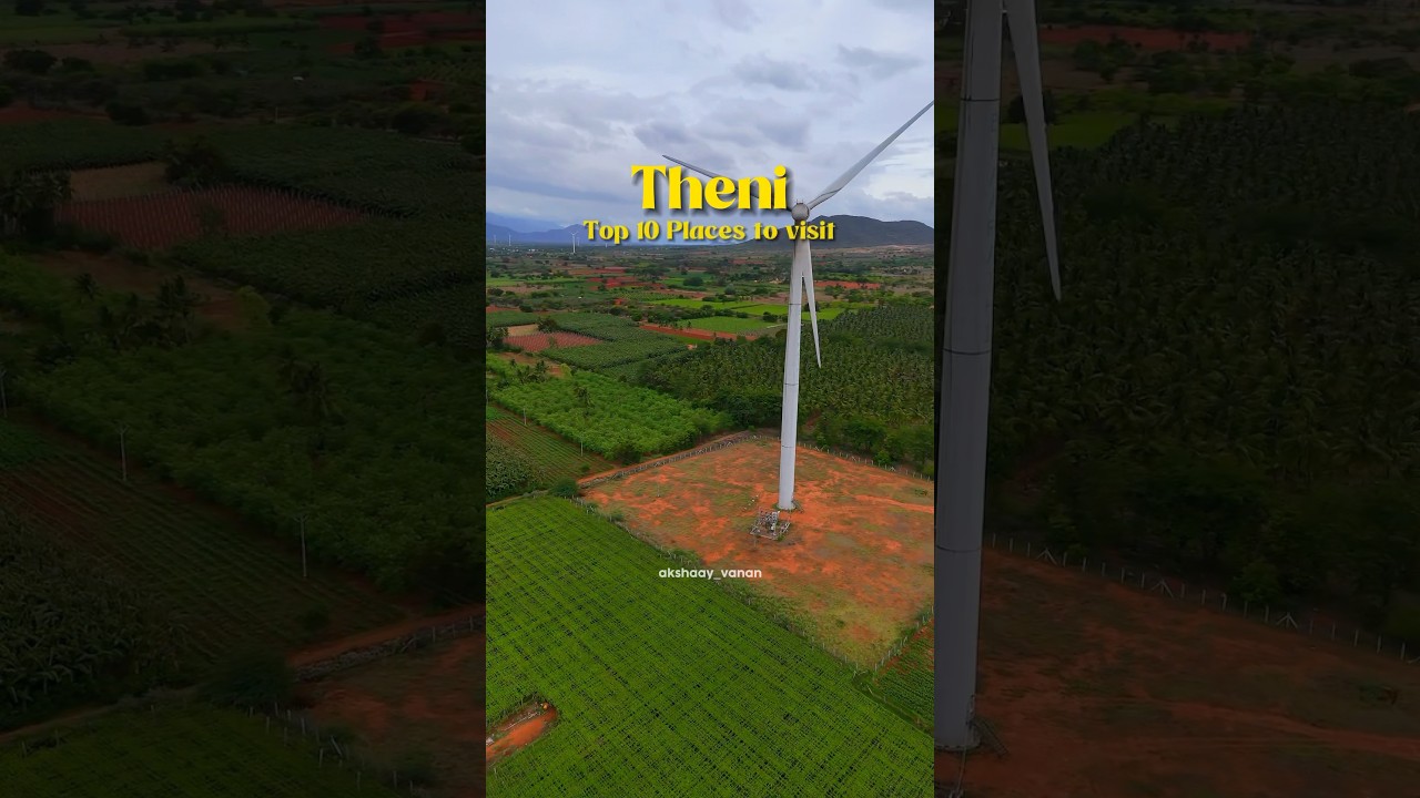 Wow😍 Theni District Tourism - Top 10 places to visit in theni #travel