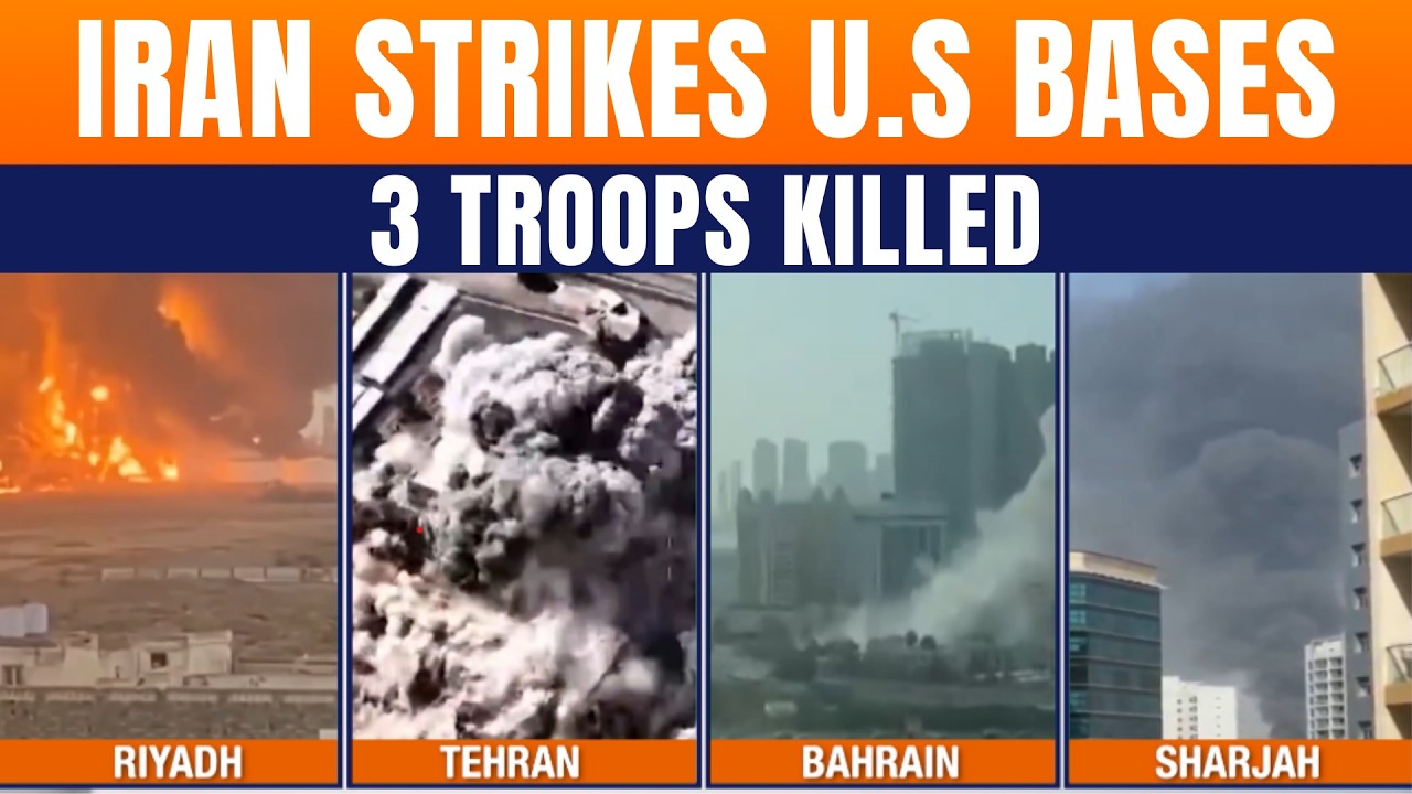 Iran-Israel War LIVE | Iran Strikes US Bases | 3 Troops Killed, Major Retaliation Underway | News9