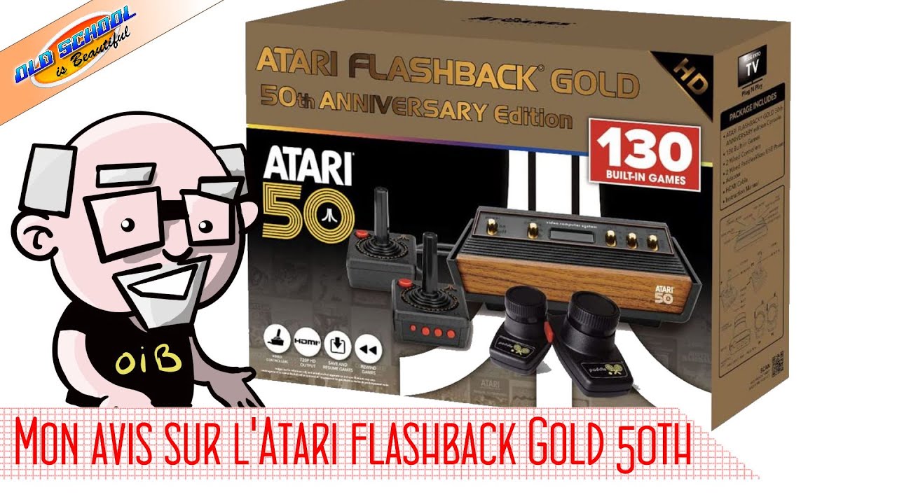 Mon avis sur l'Atari Flashback Gold 50th Anniversary