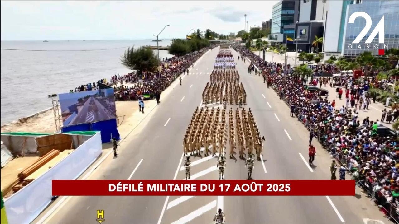🔴 𝐃𝐄́𝐅𝐈𝐋𝐄́ 𝐌𝐈𝐋𝐈𝐓𝐀𝐈𝐑𝐄 𝐃𝐔 𝟏𝟕 𝐀𝐎𝐔̂𝐓 𝟐𝟎𝟐𝟓 🇬🇦