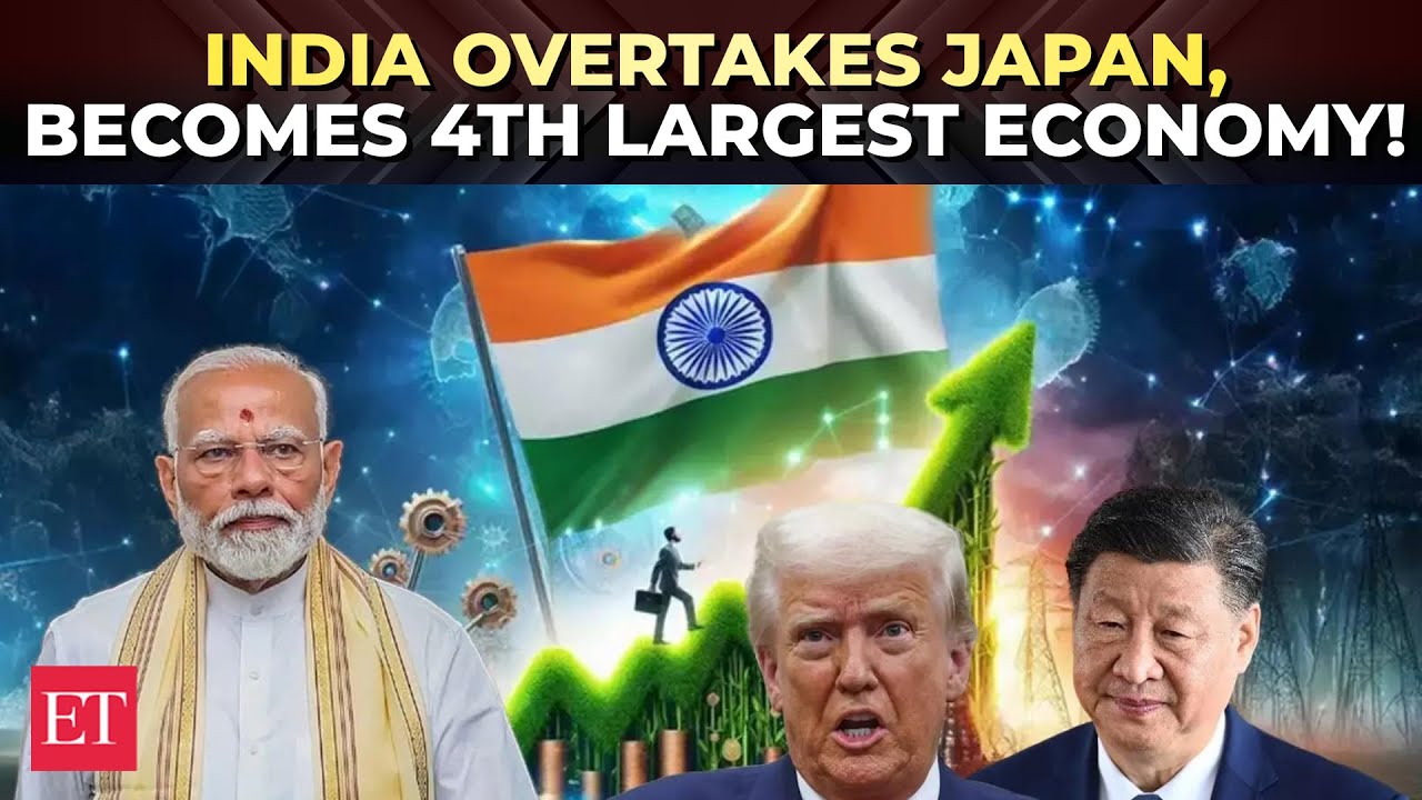 India beats Japan, becomes 4th largest economy; eyes Germany for 3rd spot soon