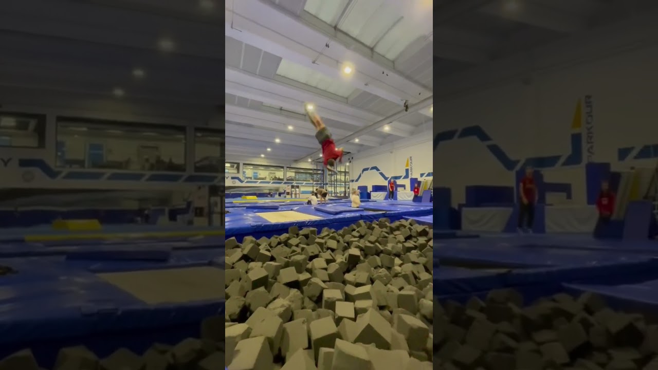 Full+backflip in the zero gravity.