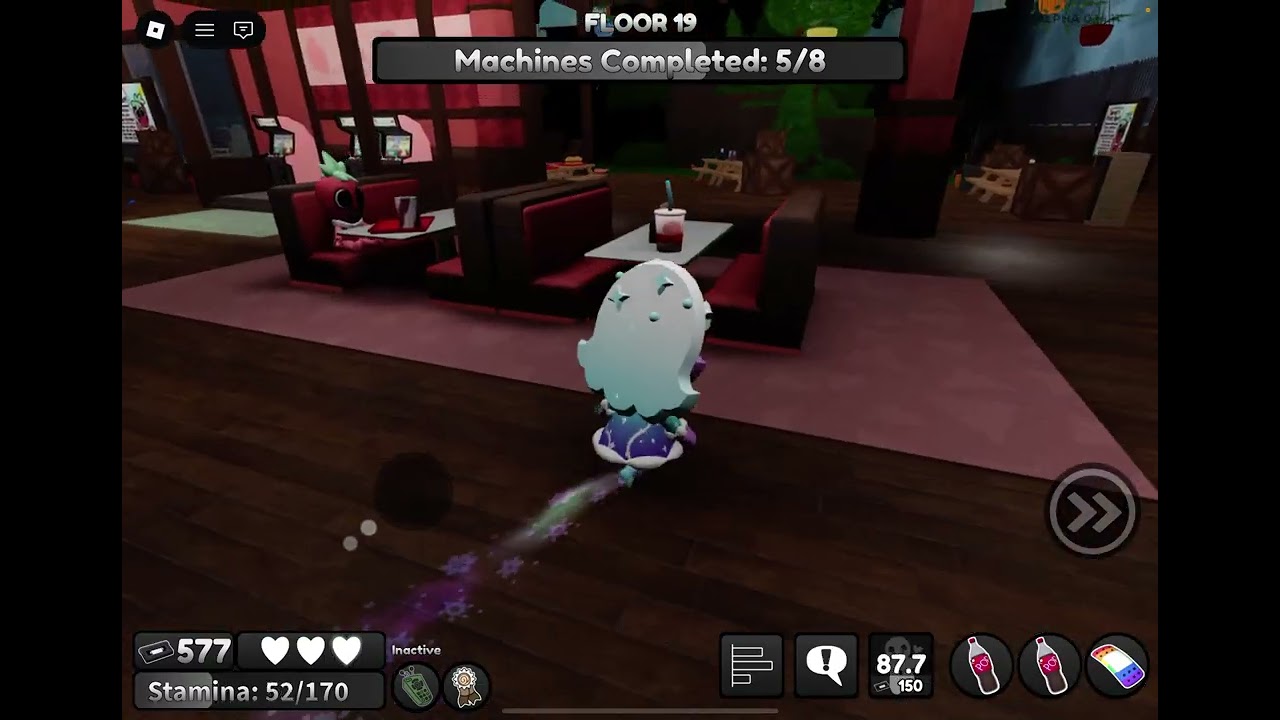 Getting to floor 20 but then getting cooked